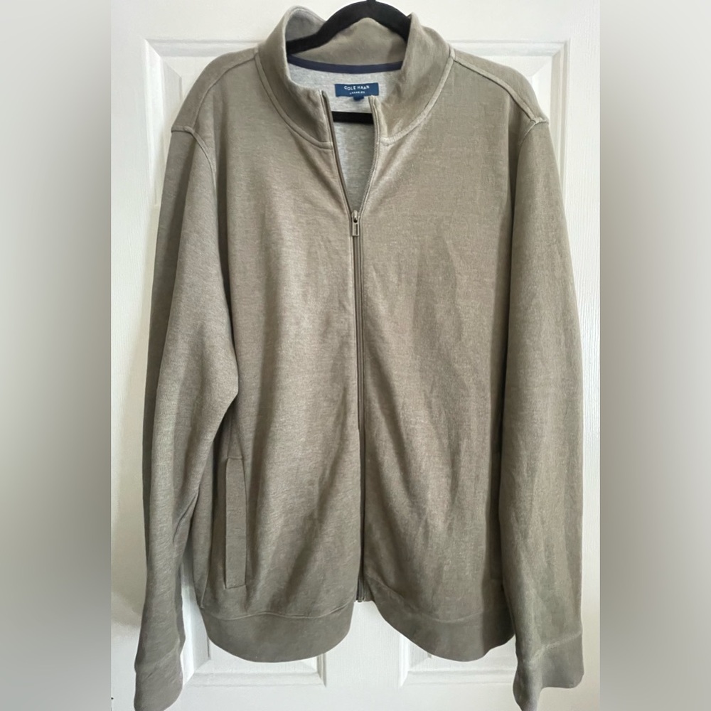 Cole Haan Zip up sweater or cardigan - XL